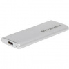 SSD externý Transcend ESD260C 500GB (TS500GESD260C) strieborný