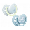 Lovi Silikónové dynamické cumlíky 0-2m Baby Shower Boy - modré Lovi
