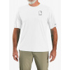 Tričko Carhartt Force Sun Defender Relaxed Logo T-Shirt - white