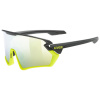 UVEX okuliare SPORTSTYLE 231 black lime mat/mirror yellow