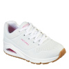 Skechers Uno Stand On Air Junior Girls Trainers Hot Pink 4 (37)