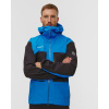 Pánska Hardshellová Vetrovka Mammut Taiss Hs Hooded Jacket Men Modro-čierna