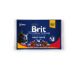 Brit Premium Cat Delicate Fillets in Gravy Turkey and Chicken, Beef and Peas 4 x 100 g