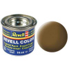 REVELL 87 zemitá hnedá matná syntetická modelárska farba (RAL7006), 14ml (REVELL 32187 EARTH BROWN MAT 14ml 0,47fl oz EMAIL COLOR)