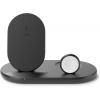 Bezdrôtová nabíjačka Belkin BOOST CHARGE 3v1 Bezdrôtové nabíjanie pre iPhone/Apple Watch/AirPods, čierna (WIZ001VFBK)