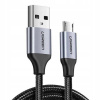 Kábel Ugreen USB - microUSB typ B 3 m čierny
