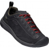 Pánske semišové kožené tenisky Keen Jasper II WP Men black/raven 6UK