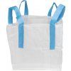 Vak BigBag TOF4, 70x70x70 cm, PP, 4 uši, biely, vrece rovné dno, max. 800 kg
