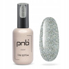 Budujúci gél na nechty PNB UV/LED Strong Iron Gel 029 Silver Galaxy 17 ml