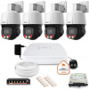 Dahua IP Surveillance Kit 4 PTZ kamery 4MPx disk 1TB