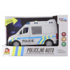 Made Auto policejní dodávka, na setrvačník se zvukem, 21cm