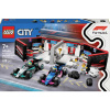 60444 LEGO® CITY Garáž F1® s pretekárskymi autami Mercedes-AMG a Alpine; 60444