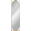 Styler Marbella zrkadlo 37x132 cm oválne zlatá LU-12348