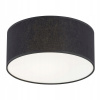 STROPNÉ SVIETIDLO STROPNÁ LAMPA TK LIGHTING RONDO 3335 ČIERNA / BIELA