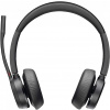 HP Poly Voyager 4320 USB-C Headset +BT700 dongle Slúchadlá s mikrofónom Bezdrôtový Pres hlavu Kancelária / call centrum Bluetooth Čierna (76U50AA)
