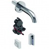 Geberit Piave Elektronický umývadlový ventil pod omietku, napájanie z generátora, easy to clean, chróm 116.285.21.1
