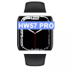 Smart hodinky HW57 PRO Farba: Čierna