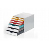 ORGANIZÉR Durable Varicolor 7 ZÁSUVIEK A4 BIELY