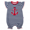 Dievčenský letný overal New Baby Marine - 56 (0-3m)