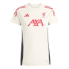 adidas Liverpool Training Shirt 2025 2026 Womens White 16 (XL)