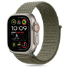 Tech-Protect Nylónový na Apple Watch 42/44/45/49 mm – Taktická zelená TEC370801