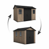 Záhradný domček Keter Apex 7,5 x 11 Ashwood, s podlahou