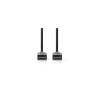Nedis CVGB34000BK10 - Kabel High Speed HDMI™ s Ethernetem | HDMI Konektor - HDMI Konektor | 1 m | Černá barva