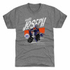 Edmonton Oilers - Curtis Joseph Grunge Gray NHL Tričko XL/USA=XXL/EU