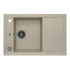 Alveus FORMIC 30 kuchynský granitový drez so sifónom 76x50 - Pebble+prepad anthracit 1108028+anthracit