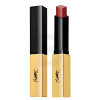 Yves Saint Laurent Rouge Pur Couture The Slim tenký zmatňujúci rúž s koženým efektom 33 Orange Desire 2,2 g
