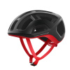 POC Ventral Lite Uranium Black/Prismane Red Matt Veľkosť prilby: L/56-61 cm Cyklistická prilba