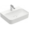 Villeroy & Boch Finion umývadlo 60x47 cm obdĺžnik klasické umývadlo-umývadlo na nábytok biela 41686CR1