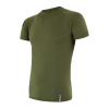Pánske tričko kr.rukáv SENSOR MERINO ACTIVE safari green S