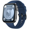 Remienok FIXED Silicone Strap pro Huawei Watch FIT 3, modrý FIXSSTB-1388-BL