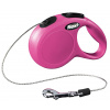 Flexi.de Vodítko Flexi Classic XS 3m (max 8kg) lanko ružová