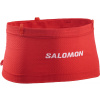 Salomon ADV Skin Seamless Belt flame scarlet white bezešvý běžecký opasek Velikost: M/L