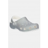 Šľapky Crocs CLASSIC IRIDESCENT GLITTER CLOG KIDS strieborná farba, 210986 210986.CROCS.CLASSIC.IR EUR 32/33