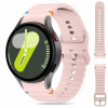 Pásik Silicone Band ružový pre Samsung Galaxy Watch 7/FE/6/5/4/Pro/Classic