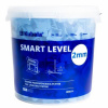 Spony Smart Level, 3 mm, 800 ks + vedro 20 l, Kubala