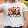Tričko s potlačou POST MALONE Pánsky Biela XL