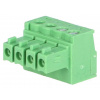 DEGSON ELECTRONICS Svorkovnica 15EDGK-3.5-04P 7A; 250V RM3,5mm