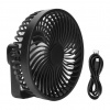 Kempingový ventilátor USB nabíjanie 1800 až 3800