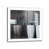 Osvetlené zrkadlo 70x70 cm LED zimné + kozmetické zväčšovacie zrkadlo