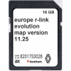 Mapa na karte RENAULT R-Link TomTom Evolution Live 2024/2025 11.25 EU + radary