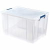 Úložný box, 85 l, FELLOWES, ProStore, priehľadná