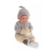 Antonio Juan 80111 SWEET REBORN PIPO - realistická bábika bábätko s mäkkým látkovým telom - 40 cm