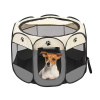 Textilná ohrádka Lewer pre malé psy, 60 x 60 x 45 cm