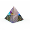 Pyramída pre zlepšenie toku energií – Kvet života, 9 cm