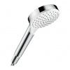 Hansgrohe Crometta, ručná sprcha 1jet Green 6 l/min, biela/chrómová, HAN-26334400