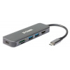 D-Link DUB-2327 USB-C Hub with HDMI and SD/microSD Card Reader, 2x USB3.0, mini docking station